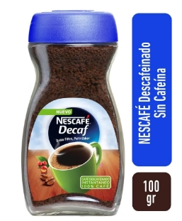 NESCAFE CAFE DESCAFEINADO 100G