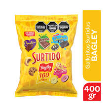 BAGLEY GALLETA SURTUDO 400G/