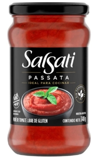 SALSATI SALSA DE TOMATE FRASCO 340G PASSATA