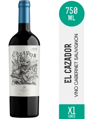EL CAZADOR VINO 750ML CABERNET SAUVIGNON
