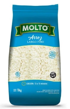 MOLTO ARROZ 1KG LARGO FINO