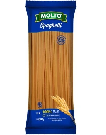 MOLTO FIDEO 500G SPAGHETTI