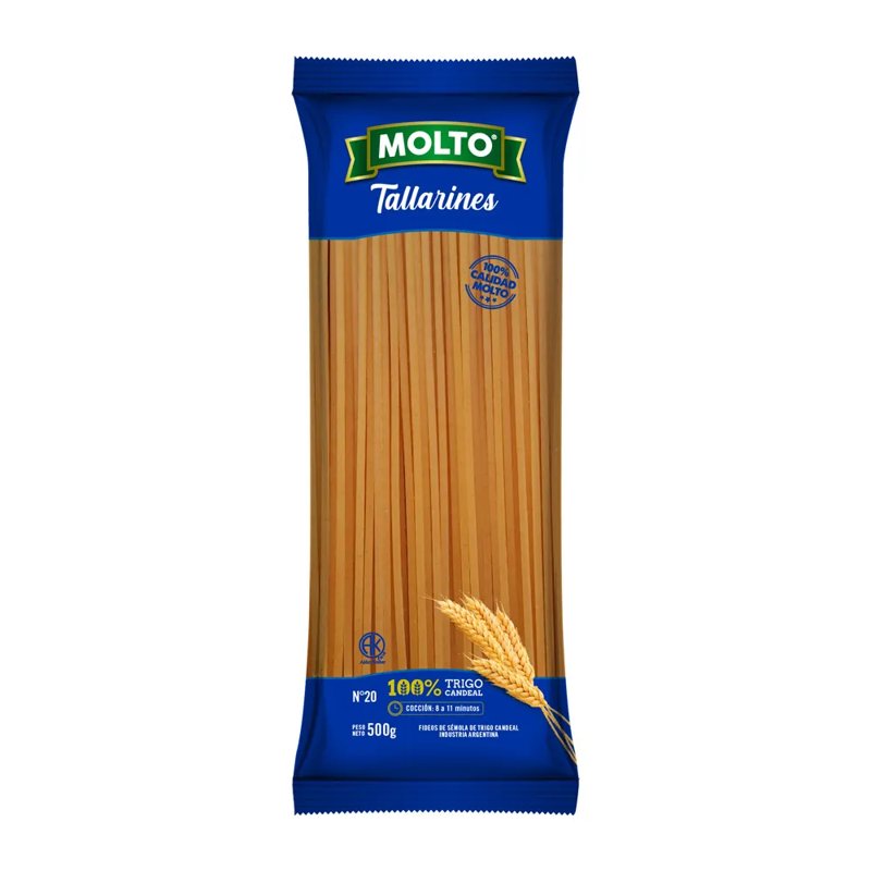 MOLTO FIDEO 500G TALLARINES