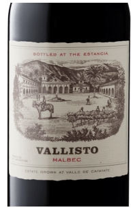 VALLISTO VINO 750ML MALBEC