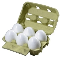 HUEVO BLANCO 6U