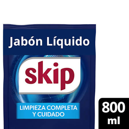 SKIP JABON LIQUIDO D/P 800ML BIO-ENEZIMAS