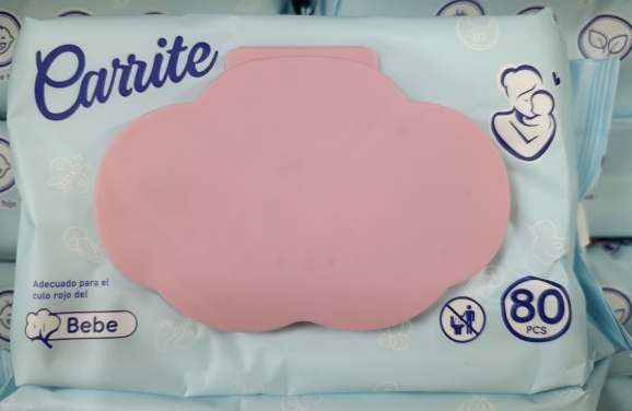 CARRITE TOALLA HUMEDA 80U BEBE