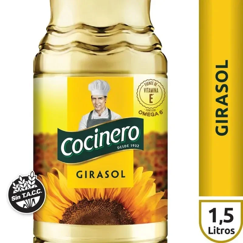 COCINERO ACEITE GIRASOL 1.5L