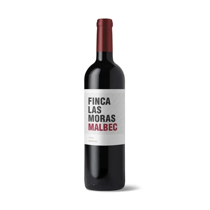 FINCA LAS MORAS VINO 750ML MALBEC