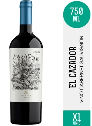 EL CAZADOR VINO 750ML CABERNET SAUVIGNON