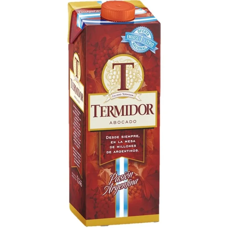 TERMIDOR VINO TINTO ABOCADO 1L