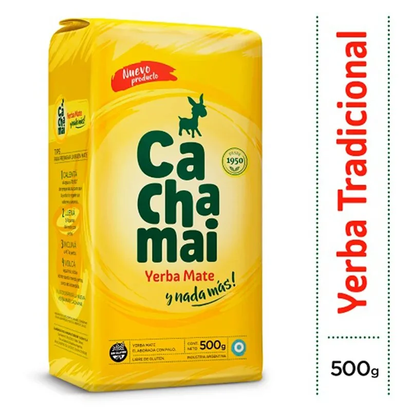 CACHAMAI YERBA MATE 500G TRADICIONAL