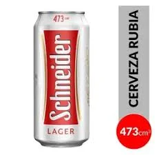 SCHNEIDER CERVEZA LATA 473ML