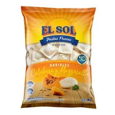 EL SOL RAVIOLES 1KG CALABAZA Y QUESO