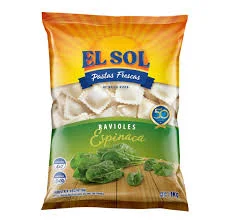 EL SOL RAVIOLES 1KG ESPINACA