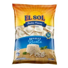 EL SOL RAVIOLES 1KG RICOTTA