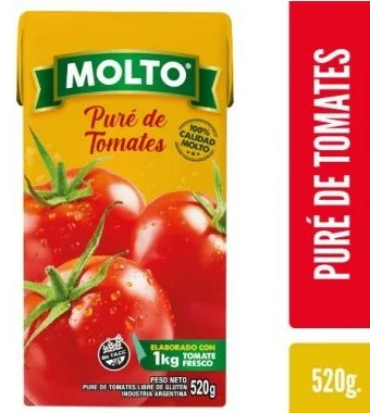 MOLTO PURE TOMATES 520G