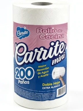 CARRITE ROLLO DE COCINA 200PANOS MINI