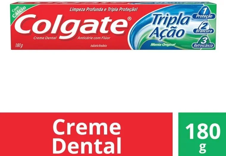 COLGATE CREMA DENTAL TRIPLE ACCION 180G